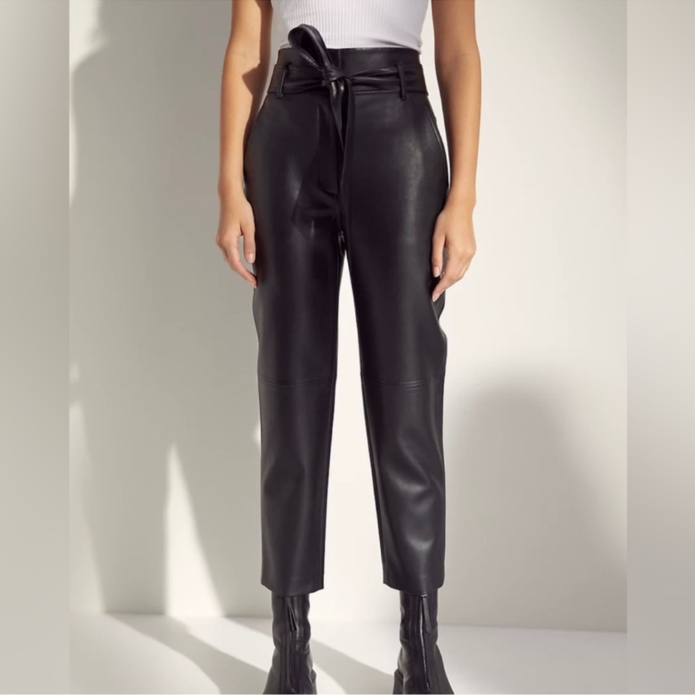 Aritzia Wilfred Leather Pants